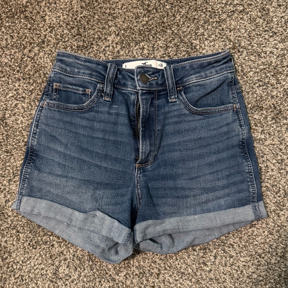 Hollister Blue Jean Shorts